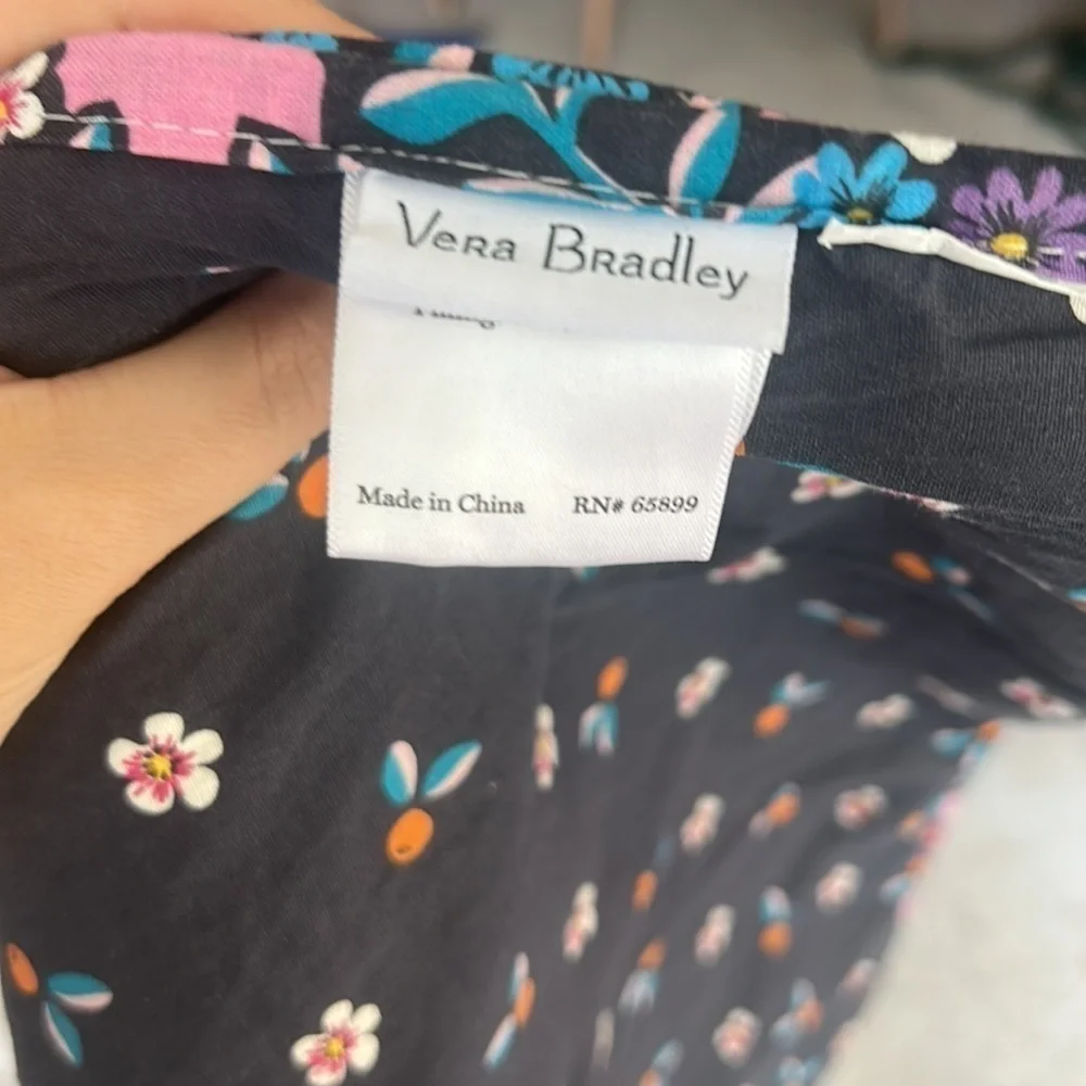 VERA Bradley Kaleidoscope Rosettes 100% Cotton Standard Pillow Shams 20